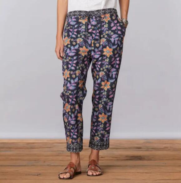 Sundance Pants - Sundance Leia Pants Womens Size XL Cotton Drawstring Casual Lounge Boho